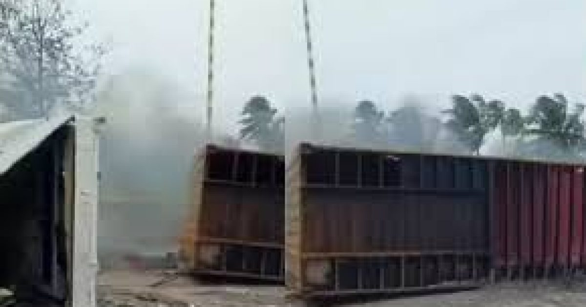 Container Fire