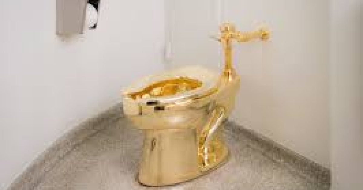 Golden Toilet